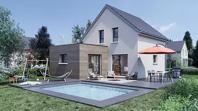 Maison neuve, 70 m²