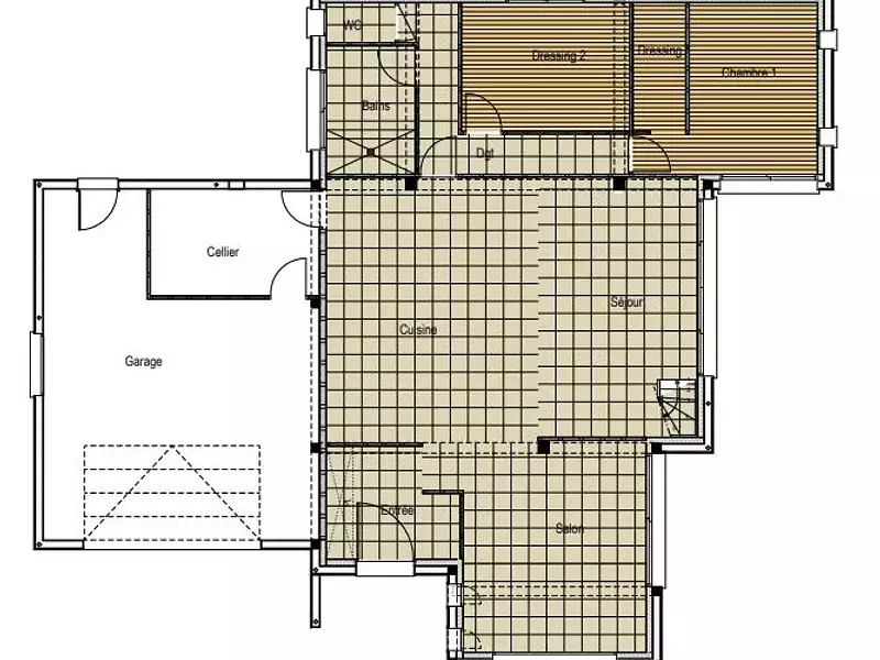 Maison neuve, 116 m² - La Ferté-Bernard (72400)