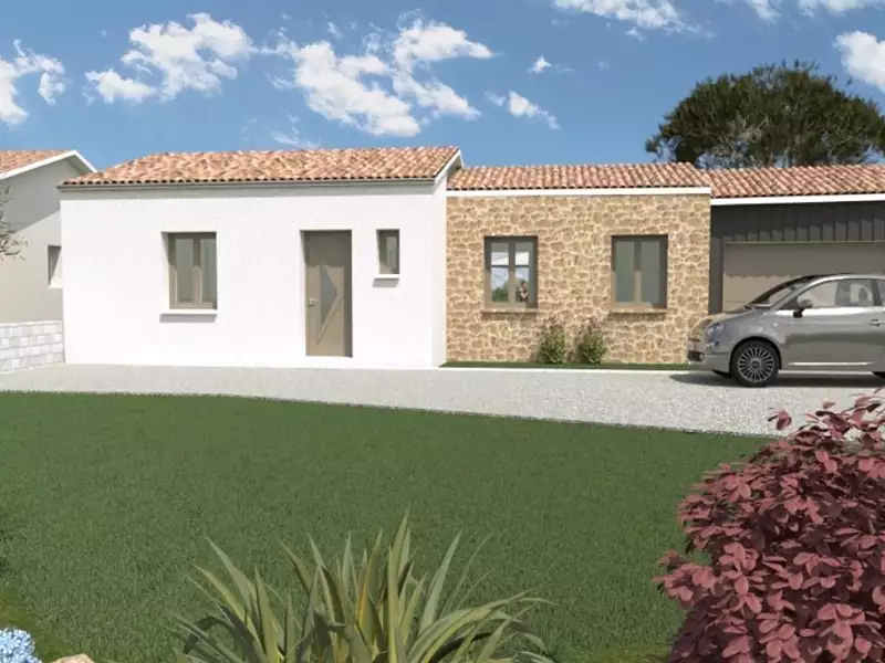 Maison neuve, 60 m² - Surgères (17700)