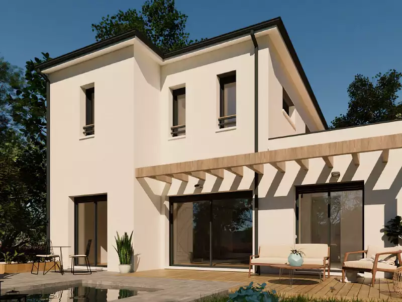 Maison neuve, 132 m² - Saint-Aubin-de-Médoc (33160)