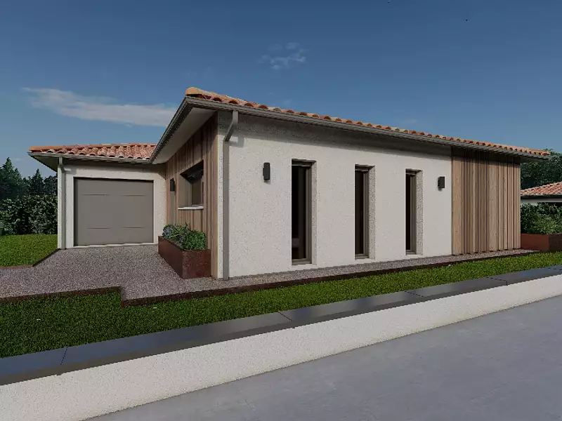 Maison neuve, 90 m² - Chaniers (17610)