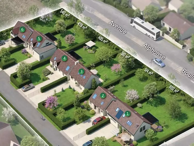 Terrain à bâtir, 478 m² - Chessy (77700)