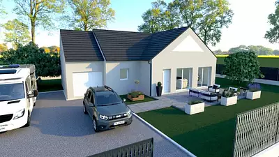 Maison neuve, 90 m²