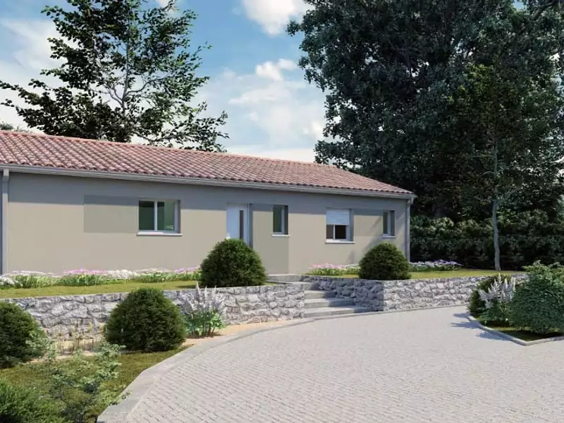 Maison neuve, 100 m² - Carlux (24370)
