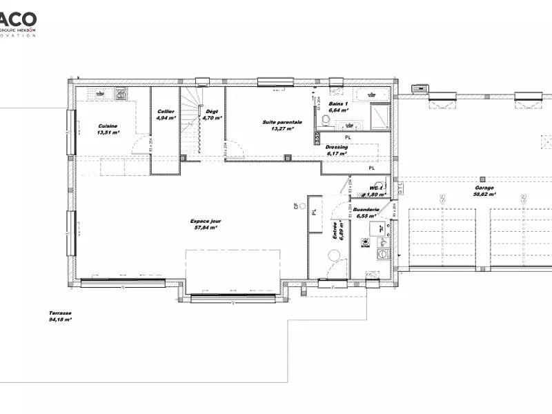 Maison neuve, 230 m² - Boulleville (27210)