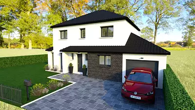 Maison neuve, 122,52 m²