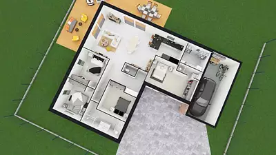 Maison neuve, 105 m²