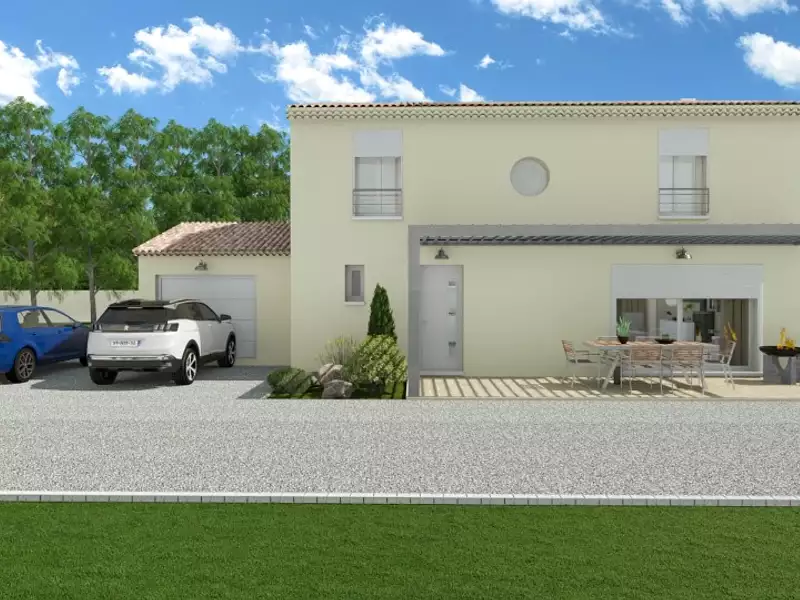 Maison neuve, 100 m² - Domazan (30390)