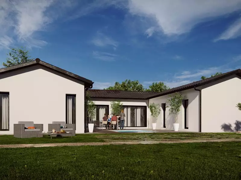 Maison neuve, 140 m² - Saint-Bénigne (01190)