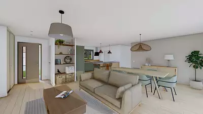 Maison neuve, 75 m²