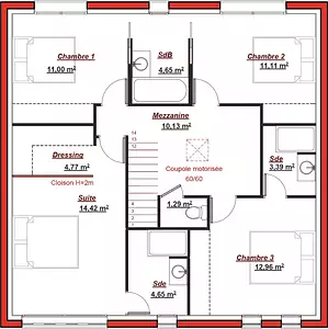 Maison neuve, 138 m²
