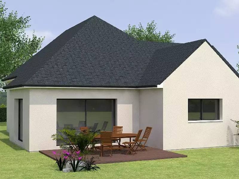 Maison neuve, 106 m² - Baugé-en-Anjou (49150)