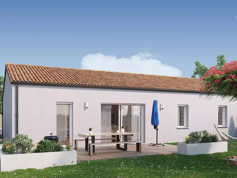 Maison neuve, 87 m² - Le Champ-Saint-Père (85540)