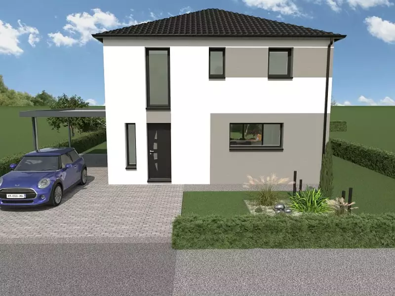 Maison neuve, 78 m² - Guînes (62340)