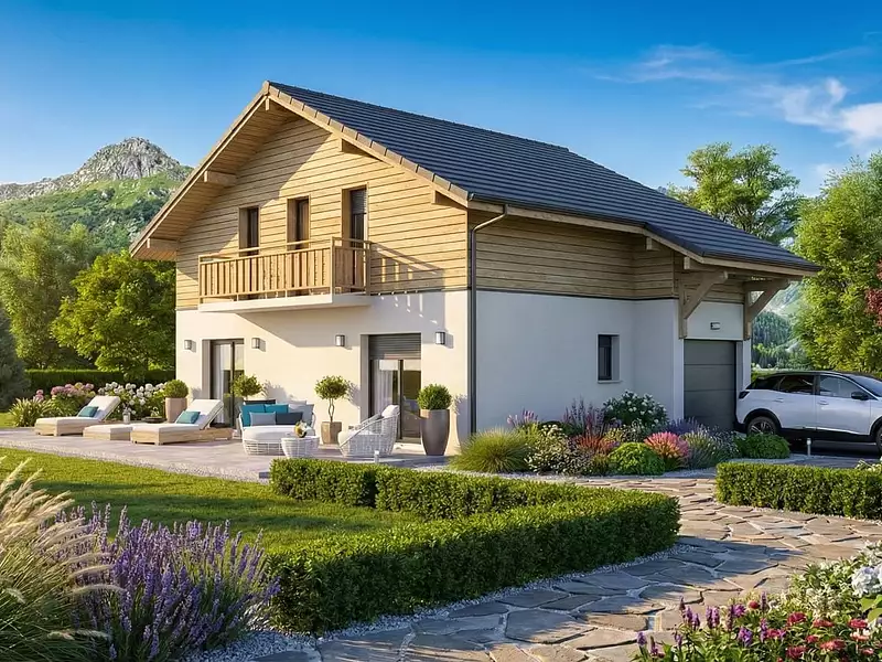 Maison neuve, 88 m² - Montailleur (73460)