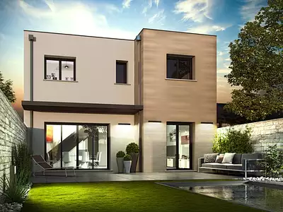 Maison neuve, 77 m²