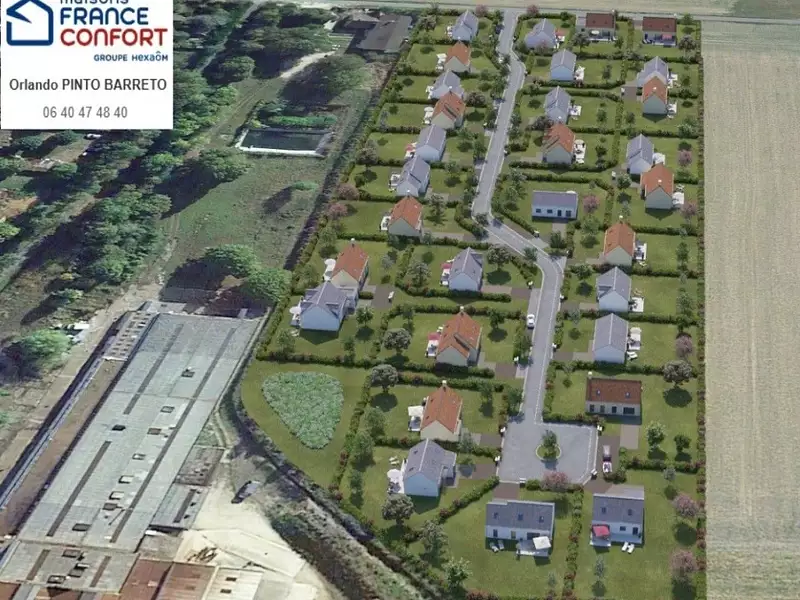 Terrain à bâtir, 843 m² - Marcilly-sur-Eure (27810)