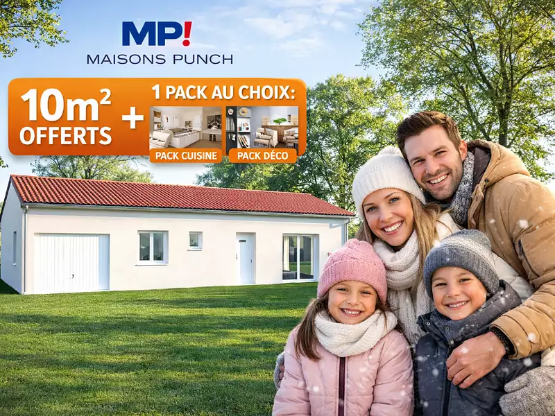 Maison neuve, 95 m² - Nurieux-Volognat (01460)