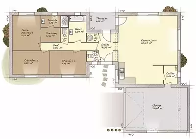 Maison neuve, 120 m²