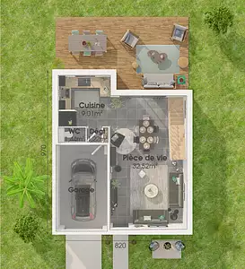 Maison neuve, 96 m²