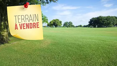 Terrain à bâtir, 1 100 m²