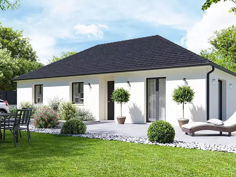 Maison neuve, 111 m² - Oslon (71380)