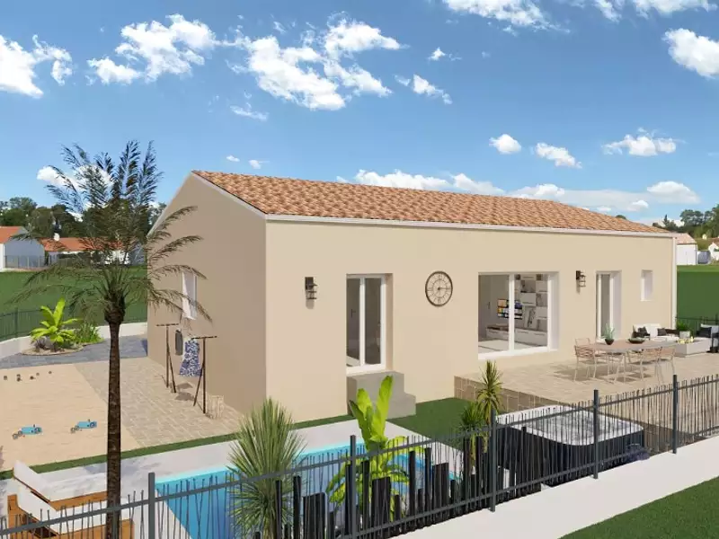 Maison neuve, 108 m² - Cébazan (34360)