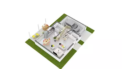 Maison neuve, 85 m²