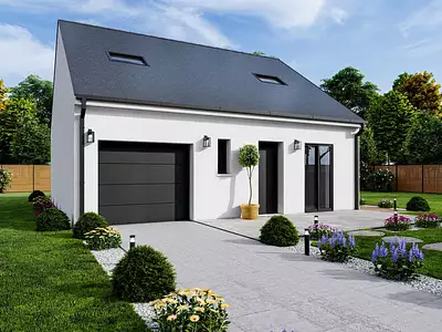 Maison neuve, 84 m²