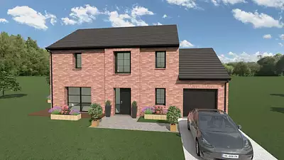 Maison neuve, 125 m²