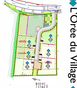 Terrain à bâtir, 601 m²