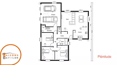 Maison neuve, 99 m²