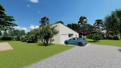 Maison neuve, 55 m²