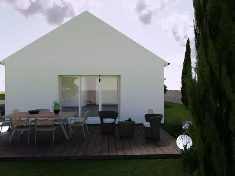 Maison neuve, 95 m² - Veigné (37250)