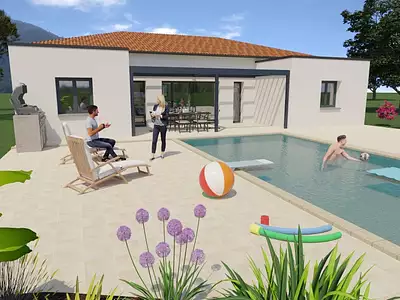 Maison neuve, 100 m²