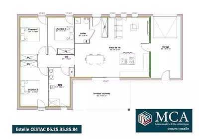 Maison neuve, 100 m²