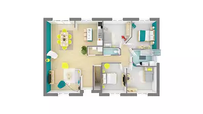 Maison neuve, 131 m²