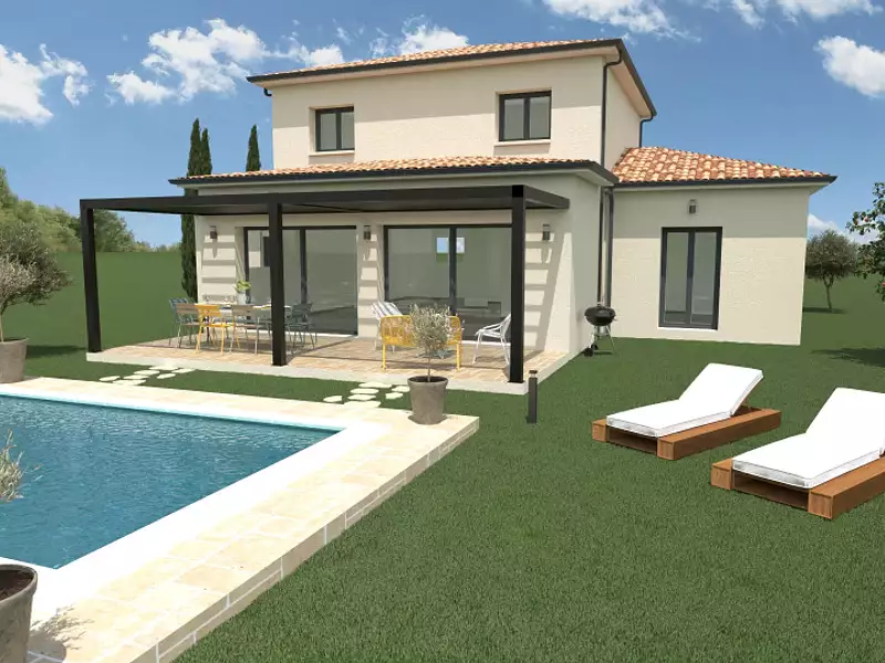 Maison neuve, 120 m² - Pointis-Inard (31800)