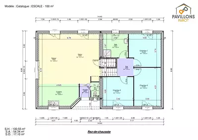 Maison neuve, 100 m²