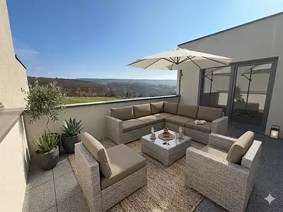 Attique ou Jardin d'Osenbach