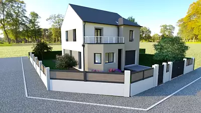 Maison neuve, 114,35 m²