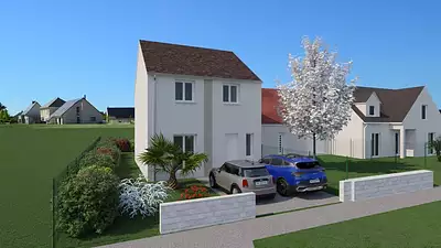 Maison neuve, 93,9 m²