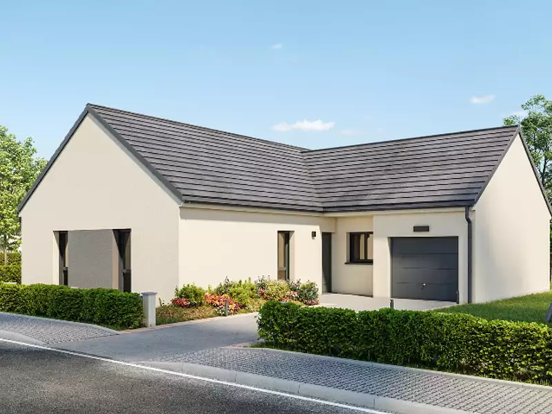 Maison neuve, 105 m² - Vermelles (62980)