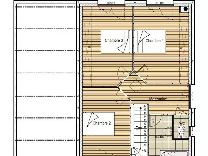 Maison neuve, 140 m² - Le Mans (72100)