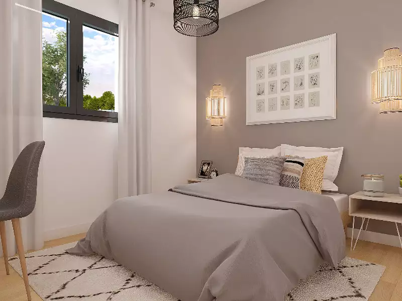Maison neuve, 87 m² - Barbaira (11800)
