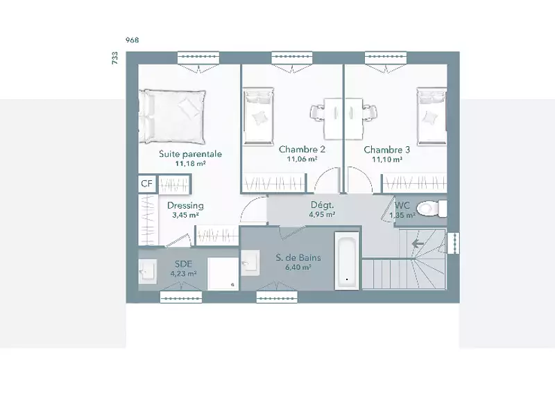 Maison neuve, 130 m² - Gibel (31560)