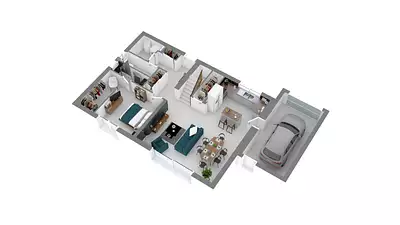 Maison neuve, 112 m²