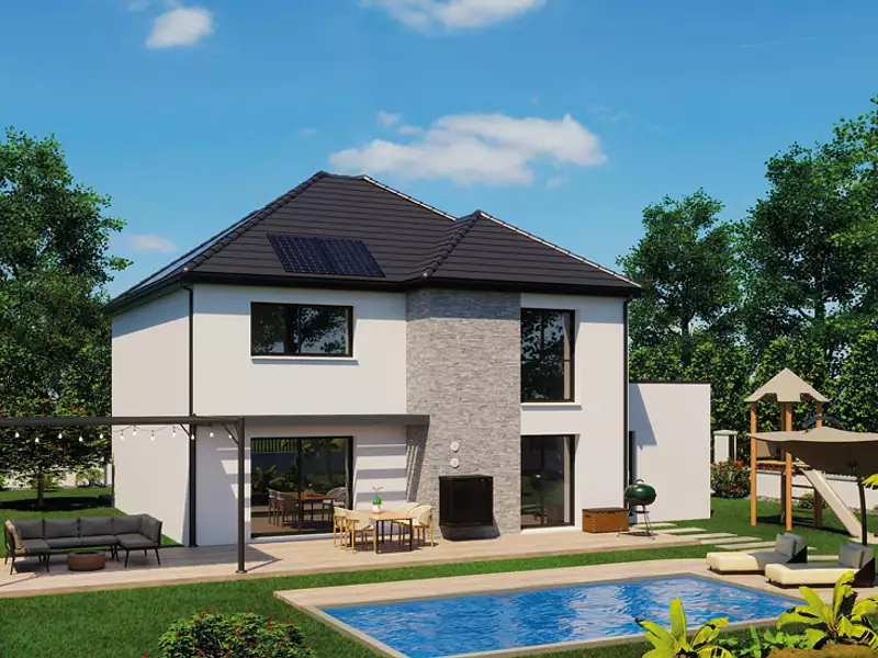 Maison neuve, 162 m² - Bièvres (91570)