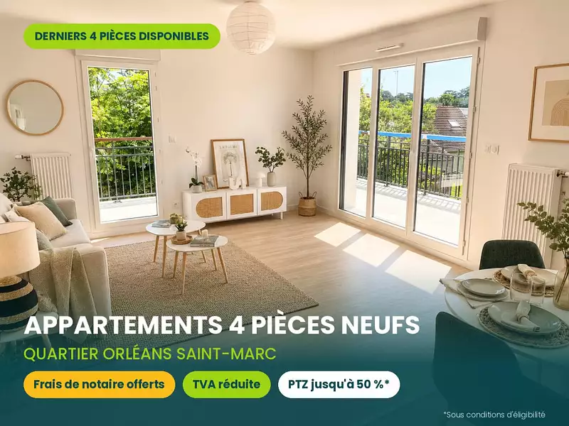 Programme neuf 154 SAINT-MARC à Orléans (45000) – SULLY IMMOBILIER