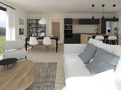 Maison neuve, 90 m²